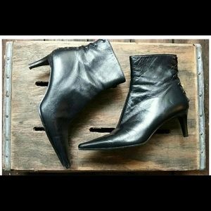 Coach Lace Up Booties